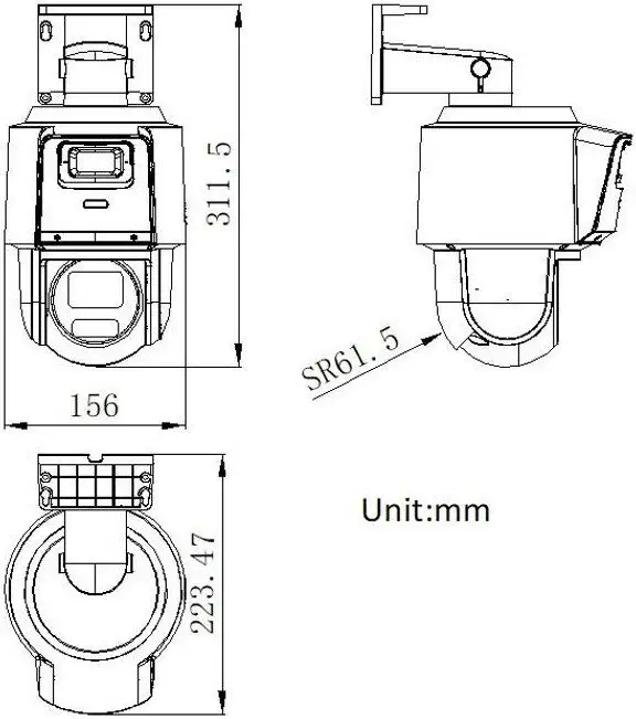 IP-камера Hikvision DS-2SE3C404MWG-E/14 (2.8 мм) – фото товара