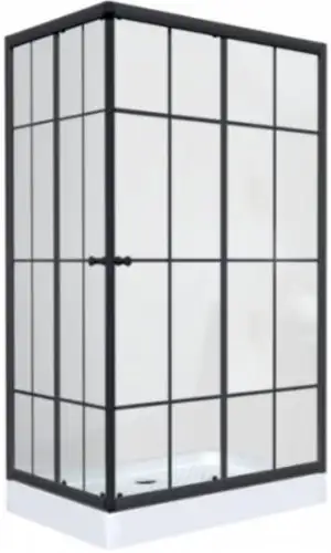 Душевой уголок Niagara NG-0118-14 100x80 (прозрачное стекло) - изображение в каталоге