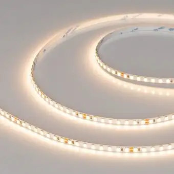 Светодиодная лента Arlight 15W/m 160LED/m 2835SMD теплый белый 5M RT-A160-5mm 24V Warm2700 037814 – изображение в каталоге