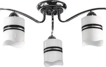 Люстра средней высоты Aitin Pro НПБ 02-3x60-102 1400/3 (хром/черный) – изображение в каталоге