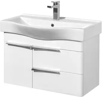 Акватон Тумба под умывальник Беверли 80 1A235501BV010(белый) – изображение в каталоге