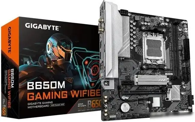 Материнская плата Gigabyte B650M Gaming WiFi6E (rev. 1.4) – фото товара
