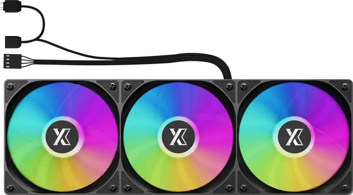 Система жидкостного охлаждения для процессора XASTRA LP360 ARGB BK – фото товара