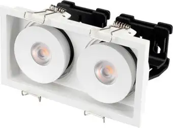Точечный светильник Arlight CL-SIMPLE-S148x80-2x9W Warm3000 026876 – изображение в каталоге