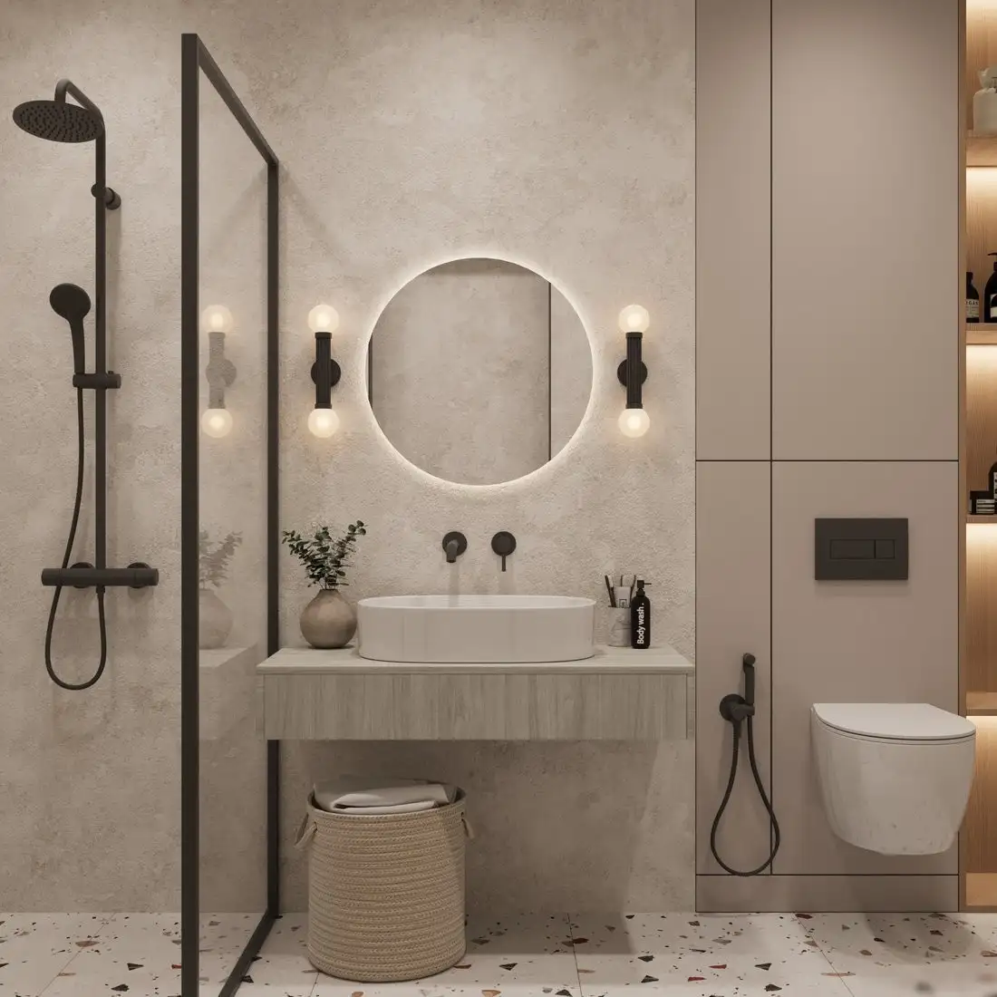 ЗОВ Тумба под умывальник Токио Премиум 100 TP100ELSPTOC2 (вяз либерти серебряный) – фото товара