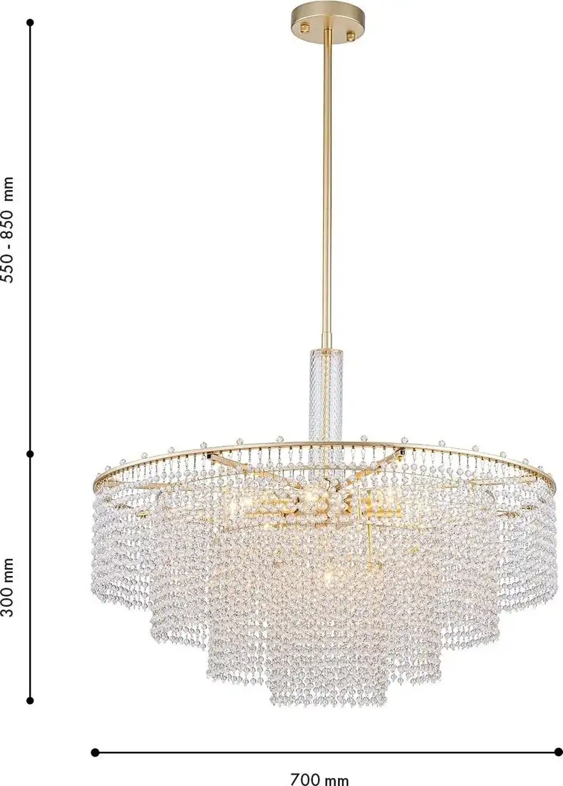 Подвесная люстра Favourite Fringe 4762-9P – фото товара