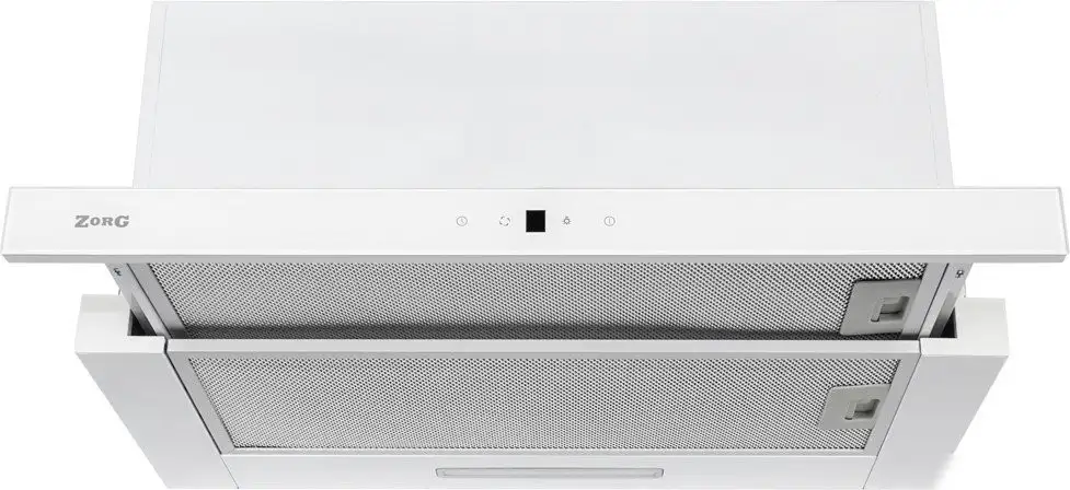 Кухонная вытяжка ZorG Turbo 1260 60 S (белый) - фото товара