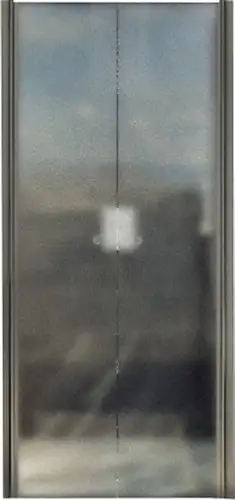 Душевая дверь MaybahGlass 198x80 MGD-435-5 (сатин стекло/хром матовый) - изображение в каталоге