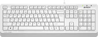 Клавиатура A4Tech Fstyler FKS10 (белый/серый)