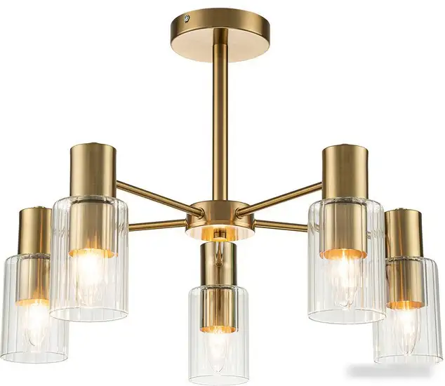 Люстра средней высоты Escada 2120/5P (черный) – фото товара