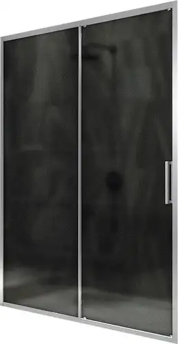 Душевая дверь MaybahGlass 195x150 MGD-1289-5 (графит матовый стекло/хром матовый) - изображение в каталоге
