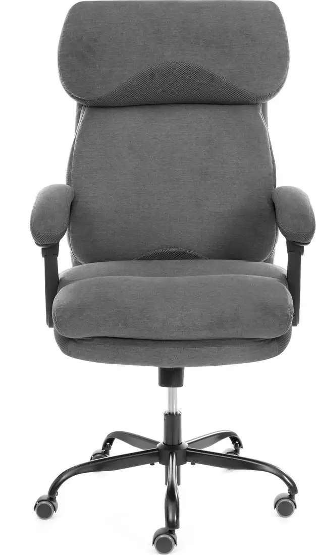 Офисное кресло TetChair Chief metalBL (ткань, серый, KUB 05/TW-12) – фото товара