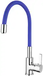Смеситель Ledeme H98 L4898-6 (синий/хром) - изображение в каталоге