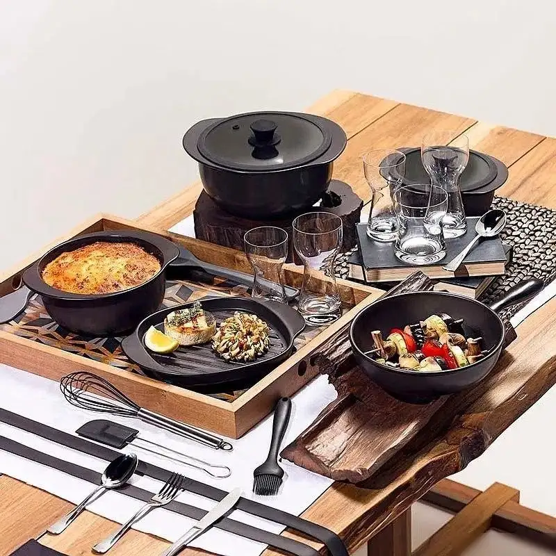 Сковорода Oxford Nanquim 130314 BM23-4503 (с крышкой) – фото товара