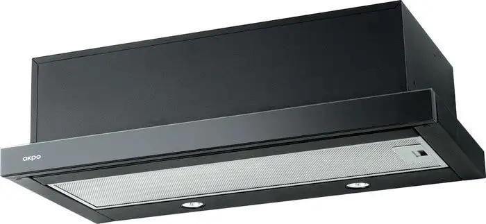 Кухонная вытяжка Akpo Light eco glass twin 60 WK-7 (черный) - фото товара