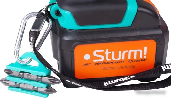 Дрель-шуруповерт Sturm CD3224L (с 2-мя АКБ, кейс) – фото товара