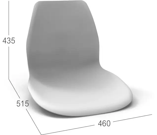 Стул Sheffilton SHT-ST29/S94 (оранжевый RAL2003/прозрачный лак/черный) – фото товара