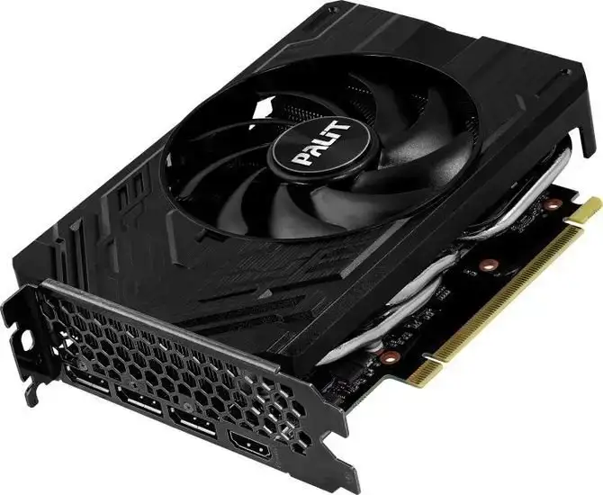 Видеокарта Palit GeForce RTX 4060 Ti StormX 8GB GDDR6 NE6406T019P1-1060F – фото товара