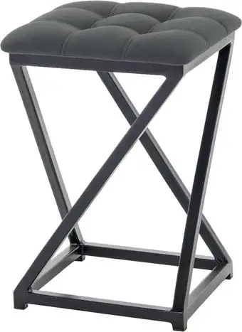 Табурет AMC Comfort 8К1.16 (кожзам, антрацит/черный) – изображение в каталоге
