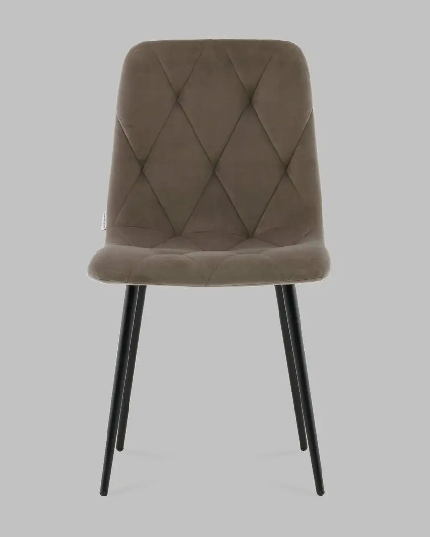 Стул Stool Group Одди Diamond AV 443-Cst-KP3-9005 (велюр темно-серый) – фото товара