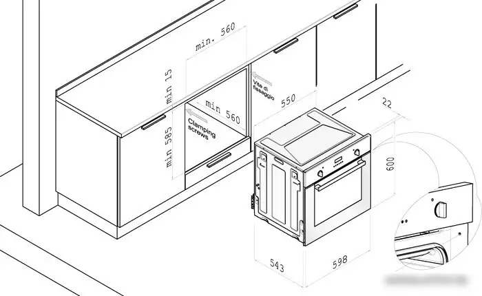 Электрический духовой шкаф Korting OKB 481 CRB - фото товара