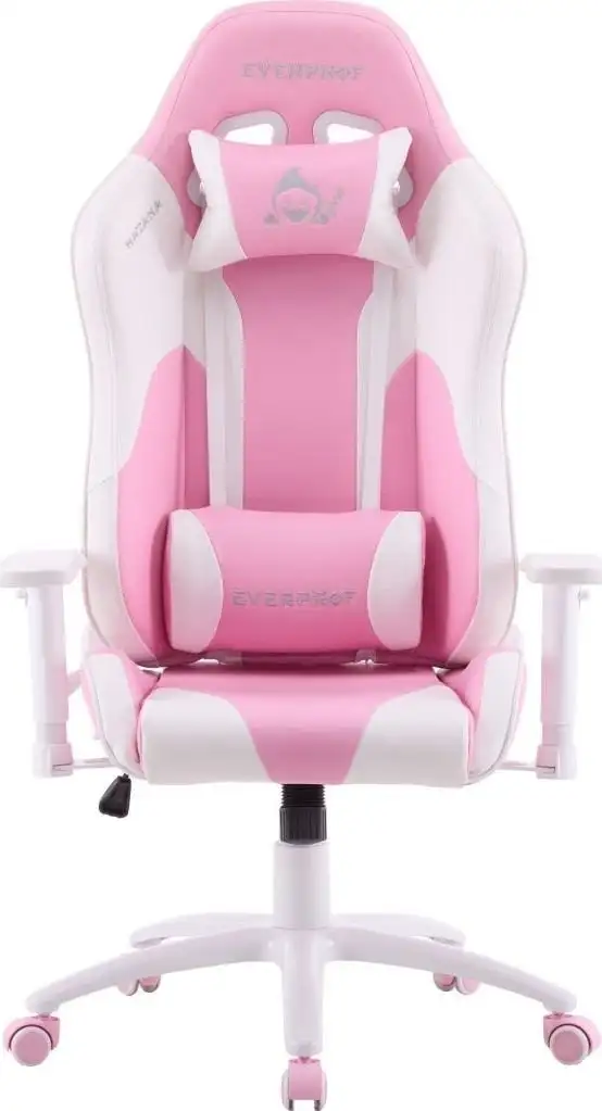 Игровое (геймерское) кресло Everprof Katana (экокожа, розовый) – фото товара