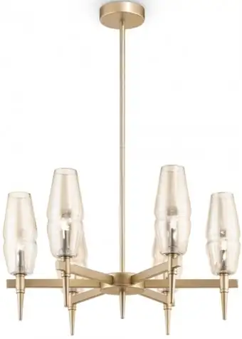 Подвесная люстра Maytoni Lita H002PL-06G – изображение в каталоге