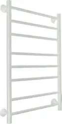 Полотенцесушитель Маргроид Ferrum Вид 10 СНШ 80/50 Белый матовый, скрытого монтажа, таймер справа - изображение в каталоге