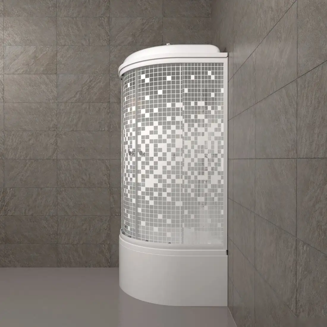 Душевая кабина Triton Мозаика Б 90х90 - фото товара