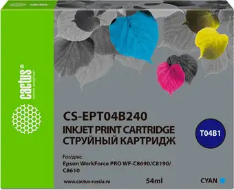 Картридж CACTUS CS-EPT04B240 (аналог Epson EPT04B240) – изображение в каталоге