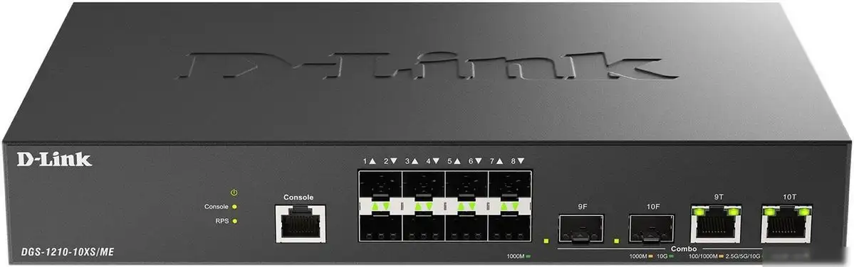 Управляемый коммутатор 2-го уровня D-Link DGS-1210-10XS/ME/C1A – фото товара