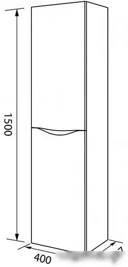 IDDIS Шкаф-пенал CLO40W0i97 – фото товара