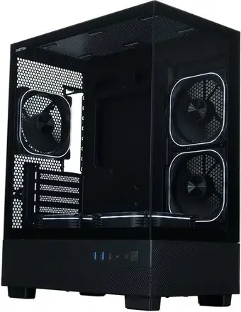 Корпус XASTRA Q400M 5ARGB-FG-C6-UC (черный) – изображение в каталоге