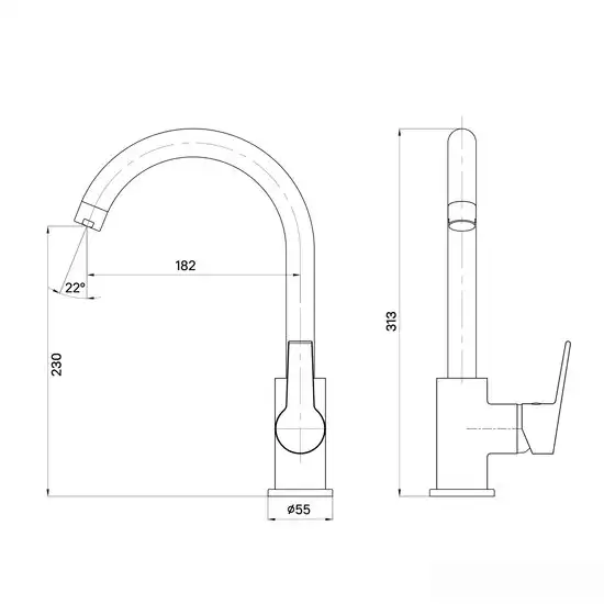 Смеситель Milardo Meal M01SBJ0M05 - фото товара