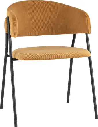 Стул с подлокотниками Stool Group Колин FDC9127 MOD272 (горчичный) – изображение в каталоге