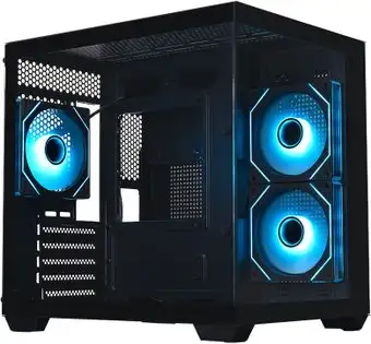 Корпус XASTRA QW400M 3ARGB-C6-AC QW400M-3FM12A-C6-AC (черный) – изображение в каталоге