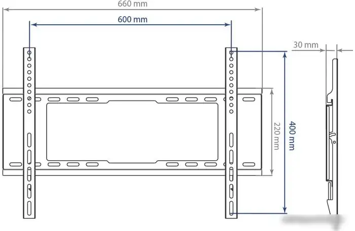 Кронштейн Kromax IDEAL-101 (черный) – фото товара