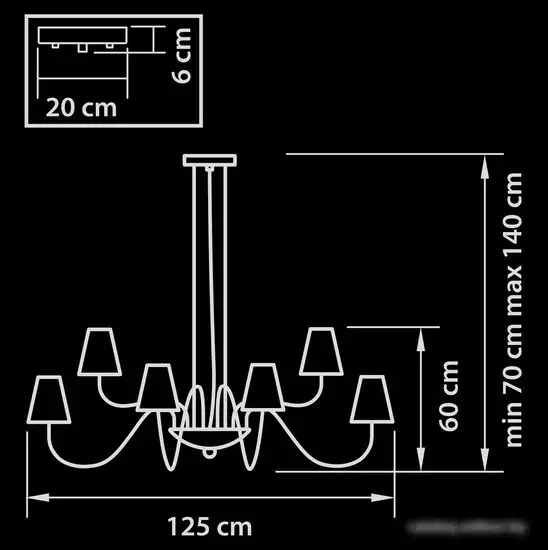 Люстра Lightstar 758214 – фото товара