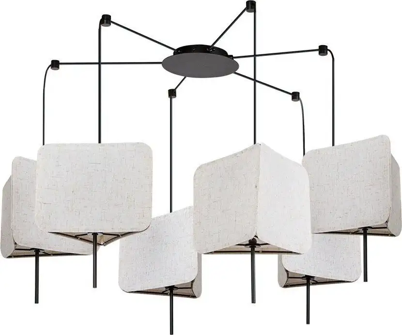 Подвесная люстра Arte Lamp A7084SP-6BK – фото товара