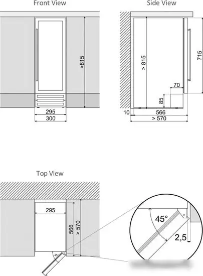 Винный шкаф Dunavox DAUF-17.58DSS — фото товара