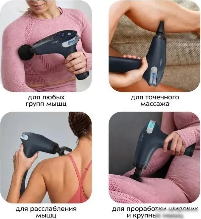 Перкуссионный массажер Kitfort KT-2997