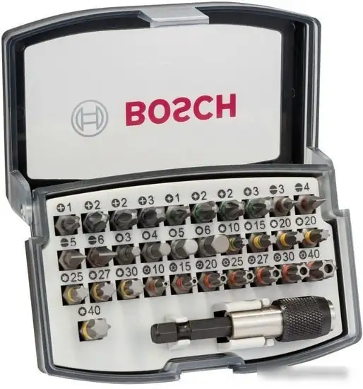 Набор бит Bosch 2607017319 (32 предмета) – фото товара