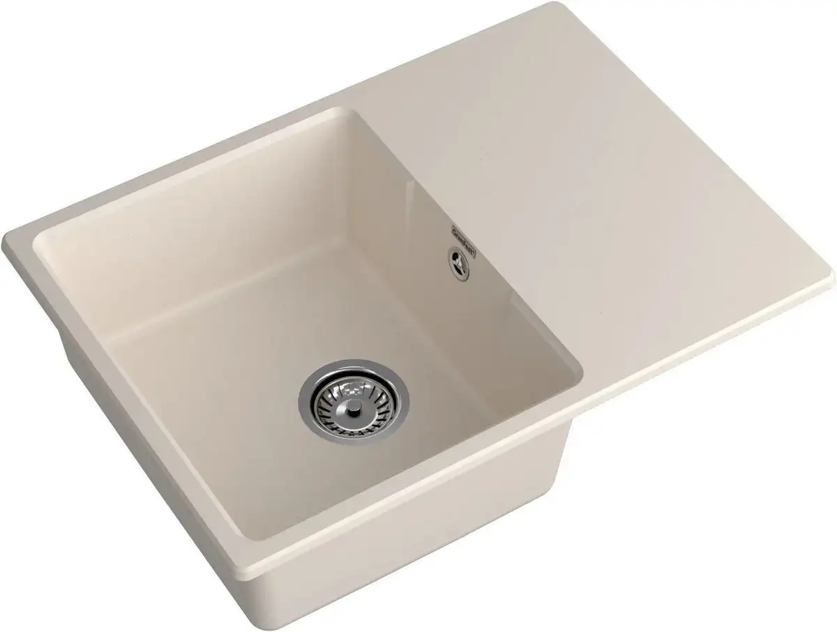 Кухонная мойка GranFest GF-Urban-668L (белый) - фото товара