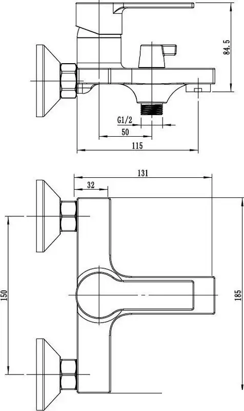 Смеситель Voda Raft RF54acs - фото товара