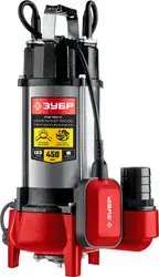 Фекальный насос Зубр НПФ-450-Р - изображение в каталоге