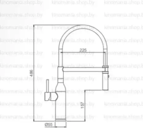 Смеситель Gappo G4098-25 - фото товара