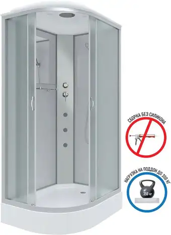 Душевая кабина Niagara NG-3312-14RG 120x80x215 - изображение в каталоге