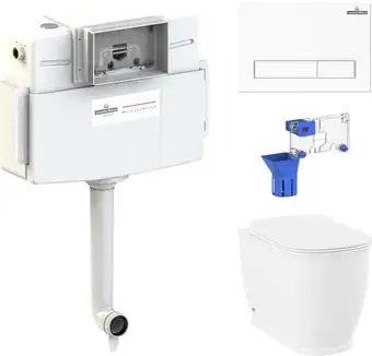 Унитаз Lavinia Boho Relfix Bell Pro 5 в 1 87060205 (белый пластик) - изображение в каталоге