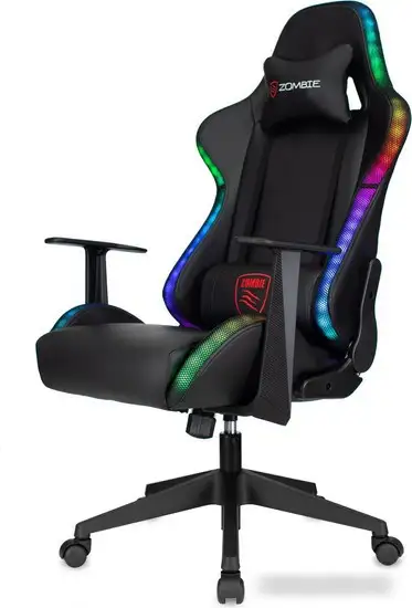 Кресло Zombie Game RGB (черный) – фото товара