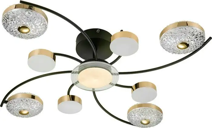 Escada Divita 10208/8 LED*110W Black/Gold – фото товара